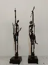art_africain_couple_chasseurs_en_bois.webp